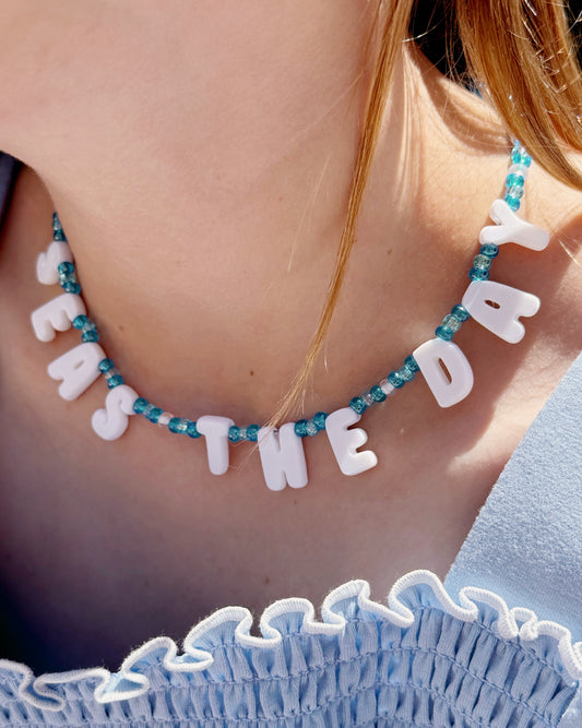 Seas the Day Seed Bead Necklace