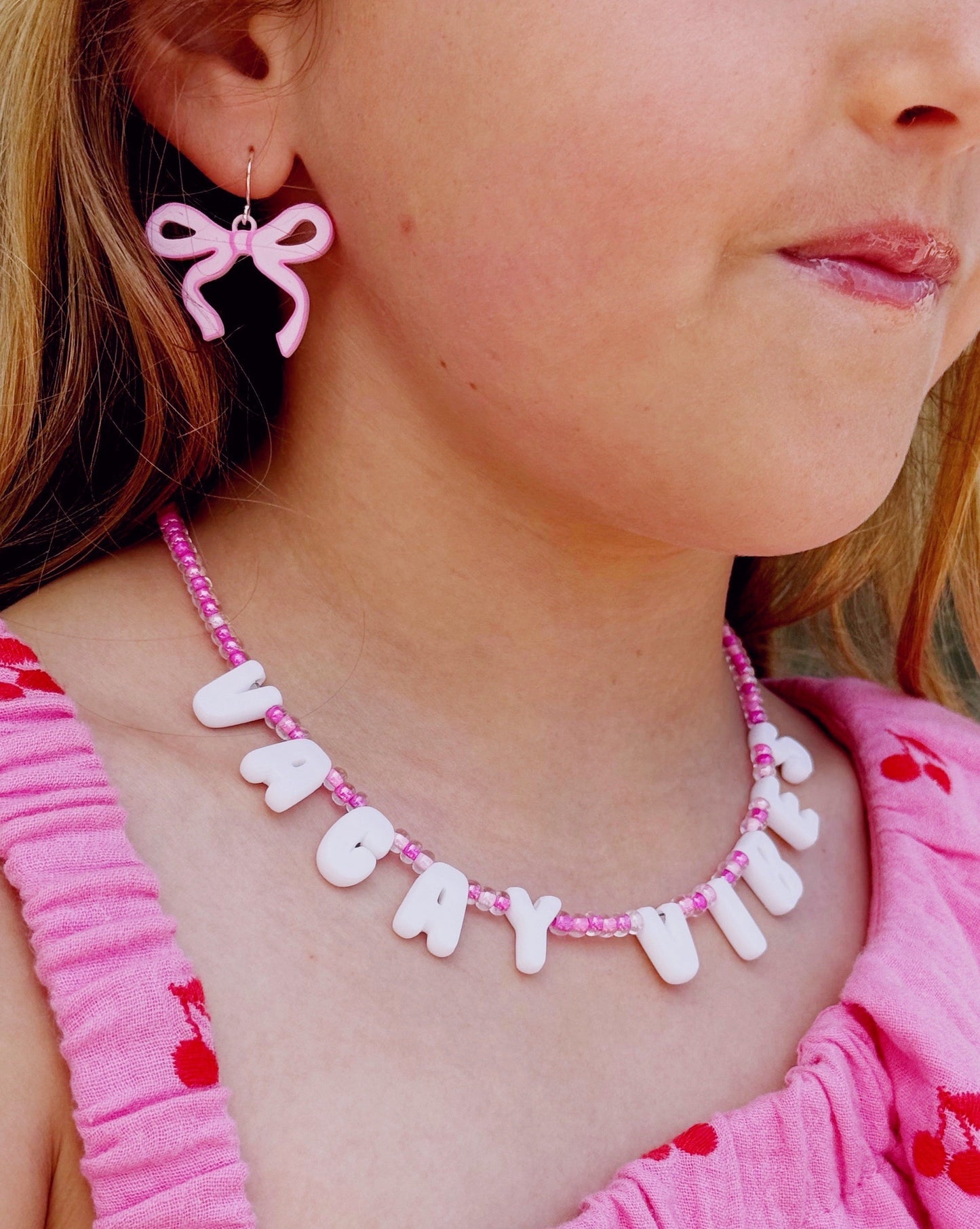 Vacay Vibes Seed Bead Necklace