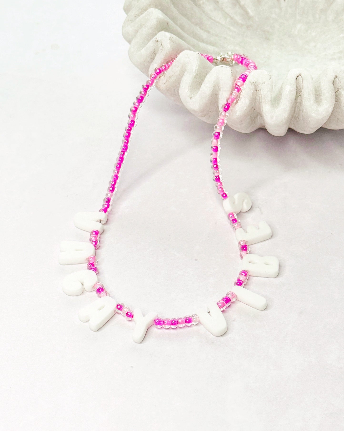 Vacay Vibes Seed Bead Necklace