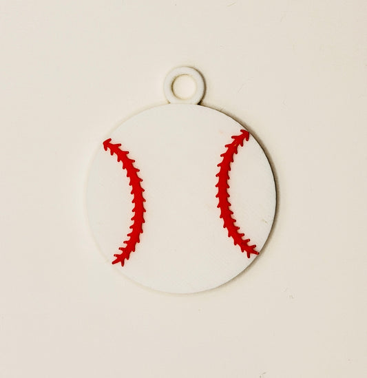 Sports Charms — 3D printed baseball charm by Orla & Co