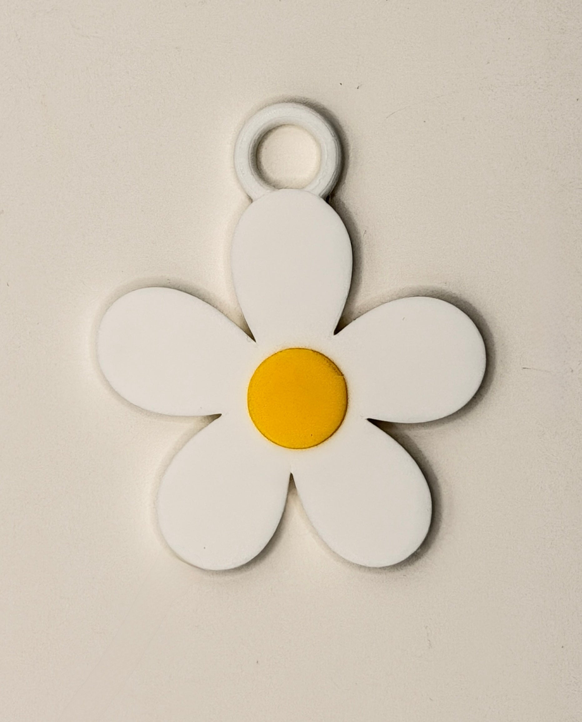 Daisy Charm — 3D printed daisy charm by Orla & Co