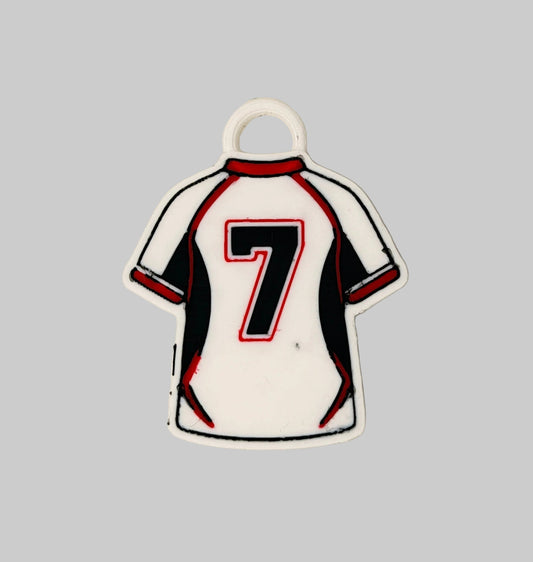 Sports Charms — 3D printed soccer jersey charm by Orla & Co