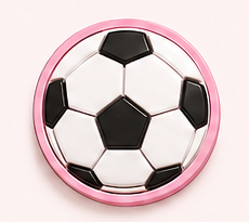 Sports Charms — 3D printed soccer ball charm by Orla & Co
